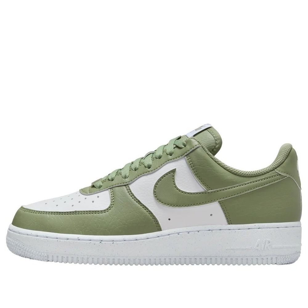 Nike Women's Air Force 1 '07 NN White Oil Green DV3808-113 Sz 6.5 NWB No Lid